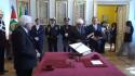 Gianmarco Mazzi ha giurato nelle mani del presidente Mattarella