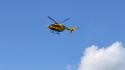 Bedonia, motociclista cade in una zona impervia: elisoccorso in volo