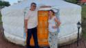 Terenzio Yurte, in Val Taro un angolo di Mongolia