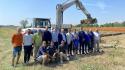 Iniziati i lavori del centro sportivo di Mezzani