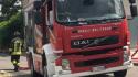 Fiamme in una cabina elettrica a Monchio