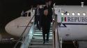 Mattarella in Estonia, l'arrivo all'aeroporto di Tallinn