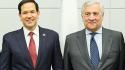 Tajani sente Rubio "Al lavoro per una rapida attuazione del Piano Trump"
