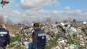 Rifiuti pericolosi, Carabinieri Noe sequestrano discarica abusiva di 1000 mq
