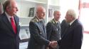 Mattarella a cerimonia Gruppo sciatori “Fiamme gialle” e Soccorso alpino Gdf