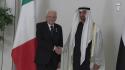 Mattarella incontra il presidente degli Emirati Arabi Uniti