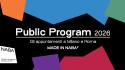 NABA Public Program 2026: cultura e creativit&agrave; a Milano e Roma