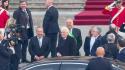 L'arrivo di Mattarella al Teatro Massimo di Palermo per la Giornata Avvocatura