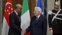 Mattarella ha ricevuto il Presidente di Singapore Tharman Shanmugaratnam