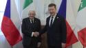 Mattarella incontra il presidente della Camera della Repubblica Ceca
