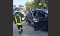 Schianto tra due auto a Giarreto, sopra Langhirano: una persona incastrata e altri feriti