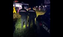 Rave party in un bosco tra Bardi e Compiano, ma arrivano i carabinieri: 70 denunciati