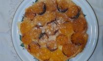 Torta Rovesciata di Clementine, per facilitare la preparazione si pu&ograve; utilizzare la sfoglia gi&agrave; pronta
