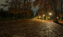 Parco Ducale al buio