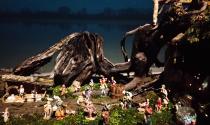 A Stagno di Roccabianca torna lo spettacolare presepe del Po con la leggenda delle campane delle chiese sommerse