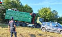 Bonificata una discarica illegale scoperta a Neviano degli Arduini dai Carabinieri Forestali