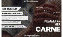 Presentazione di CARNE, un cortometraggio diretto da Laura Plebani, scritto con Giada Mazzoleni e prodotto da Paguro Film e Red Sled Films