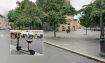 Si schianta in monopattino contro un'auto parcheggiata in piazzale Picelli: 23enne al Maggiore