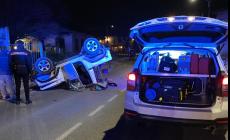 Mamiano di Traversetolo: finisce con l'auto contro una cancellata, trasportato al Maggiore