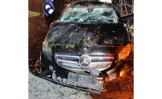 Via Resga, auto ribaltata: 5 ragazzi feriti, una 16enne in Rianimazione