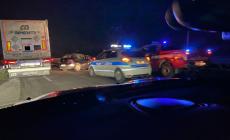 Scontro tra due auto sulla tangenziale  da Fraore a Castelguelfo: un ferito. Traffico in tilt