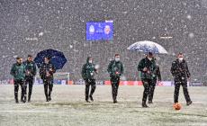 Champions League: troppa neve,  Atalanta-Villarreal non si gioca 