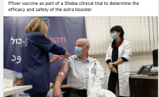 Francia: s&igrave; al Super Green Pass e (da domani) alla terza dose dopo tre mesi E in Israele sono gi&agrave; alla quarta dose (dopo 3 mesi).