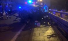 Si ribalta con l'auto a Marzolara: un giovane è in gravi condizioni al Maggiore