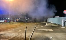 Era doloso il doppio incendio della scorsa notte  nel cantiere del nuovo polo oncologico: arrestato un 24enne   - Video