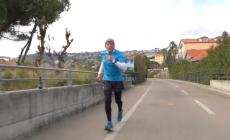 La  corsetta mattutina a Sanremo di Morandi runner