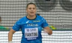 Seconda prestazione italiana di sempre per Sara Fantini nel martello
