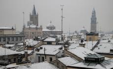 Quando la città si veste di bianco: le foto