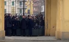 A fine partita Iachini e Pederzoli hanno incontrato un gruppo di tifosi davanti al Tardini