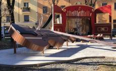 Piazzale Salvo D'Acquisto: grazie a una donazione il parco giochi diventa "verdiano" (e bellissimo) - Foto