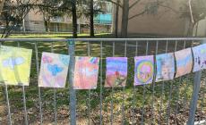 I disegni della pace dei bambini della  Martiri di Cefalonia - Foto