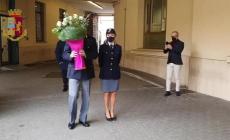 Strage di via Fani: omaggio alla lapide che ricorda il brigadiere Zizzi in Questura 
