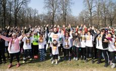 I calzini spaiati di Lollo conquistano il parco Ducale - Foto