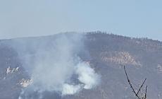 Enorme incendio di un bosco: vigili del fuoco al lavoro. E da sabato scatta lo stato di "grave pericolosit&agrave;" per l'aggravarsi della siccit&agrave;-  Video