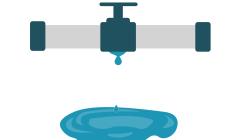 Polizze assicurative per i  danni prodotti dai tubi dell'acqua