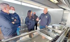 Prodotti «made in Parma»  con la cucina da campo in partenza per l'Ucraina