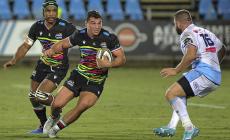 Le Zebre salutano il pilone Giosu&egrave; Zilocchi