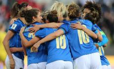 Al Tardini le Azzurre travolgono la Lituania  7-0. Bertolini:  "Ora battere la Svizzera"