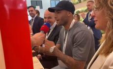 Cibus: Jacobs, l'uomo pi&ugrave; veloce del mondo e... consigli food dall'altro mondo. Casini: "Parma, un'eccellenza" - Video