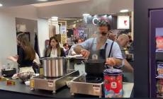 I piatti del Masterchef Aquila e la tradizione parmigiana. Tanto colore a Cibus - Video