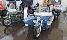 Moto Guzzi "d'epoca" della Polizia Stradale in mostra a Varano  - Foto 