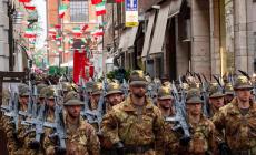 Gli alpini alla adunata di Rimini: "Stiamo con la resistenza di Kiev"