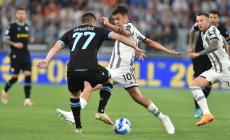 Juventus-Lazio finisce in parità: 2-2. Standing ovation per l'addio a Dybala 