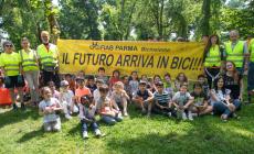 «Il futuro? Arriverà pedalando». Festa degli  studenti che hanno seguito le lezioni di sicurezza . Gallery