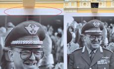 Oltraggio a Dalla Chiesa e Falcone: scritte offensive sulle foto in piazzale Picelli