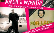  Maschi si diventa? Due conferenze spettacolo in piazzale Inzani